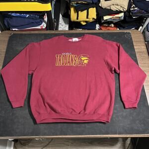 Vintage USC Trojans Sweatshirt 90s NCAA Football College Joy Athletic Crewneck